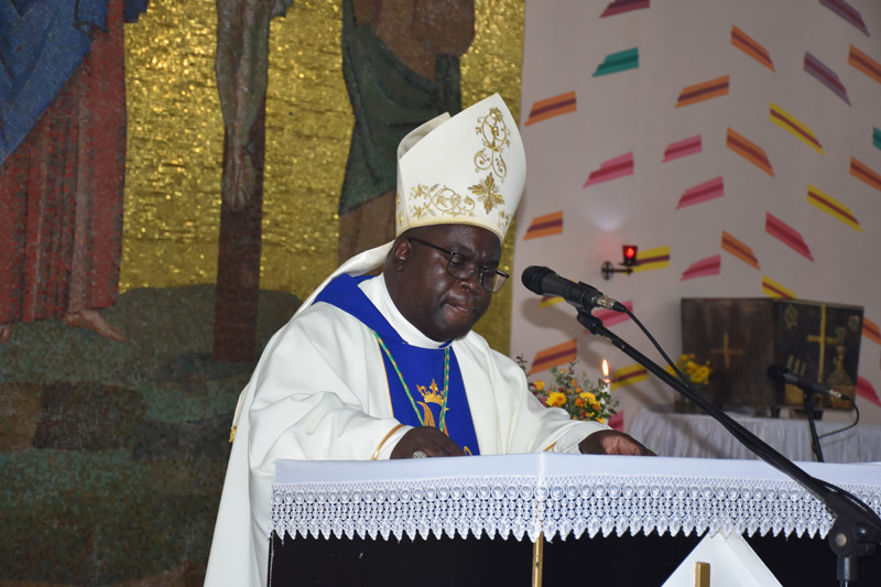 Archbishop George Tambala homily during mass to consecrate Russia and Ukraine to the Immaculate Heart of Mary