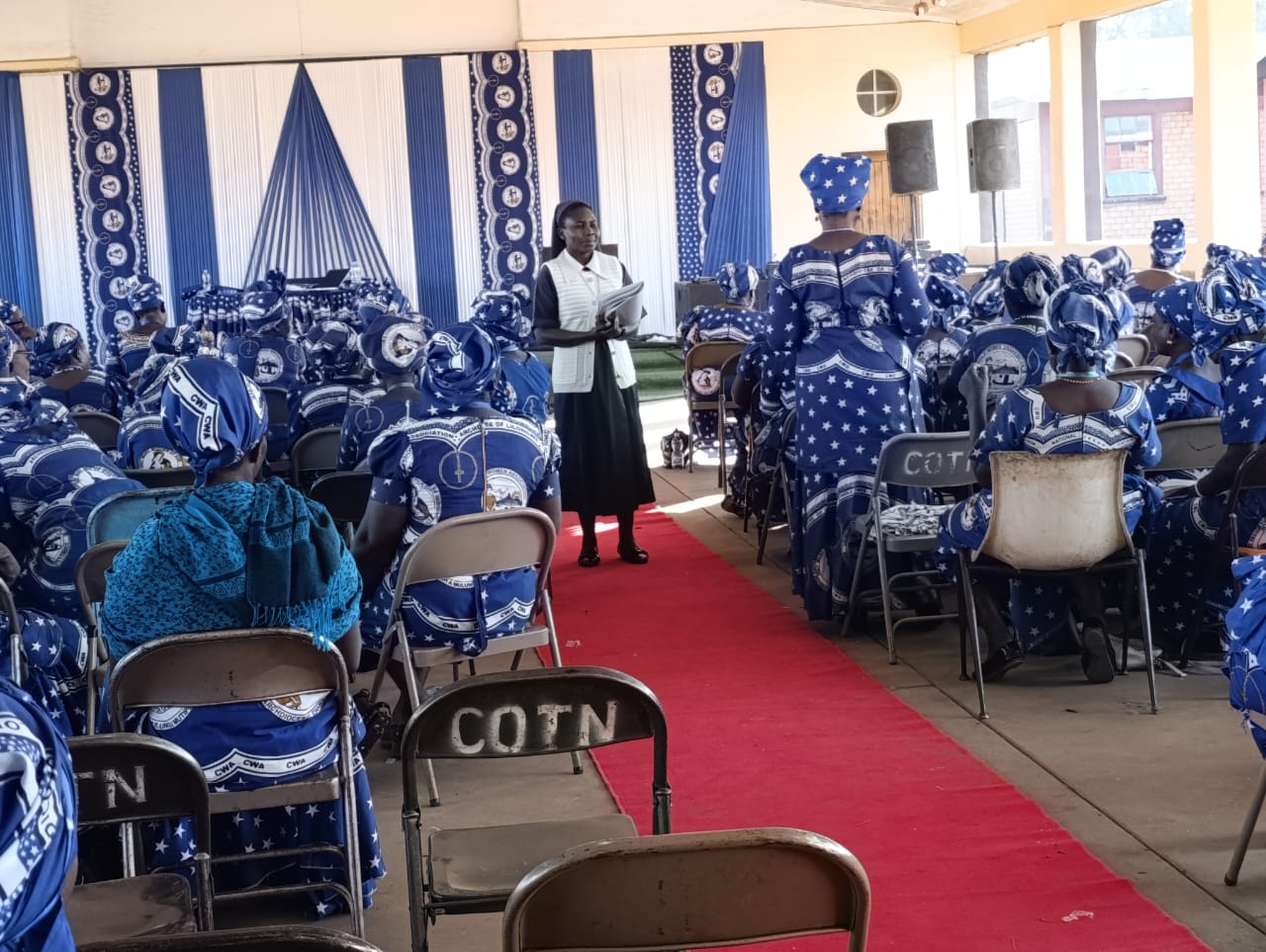 Sr Mulenga as a facilitator at this year's CWA AGM