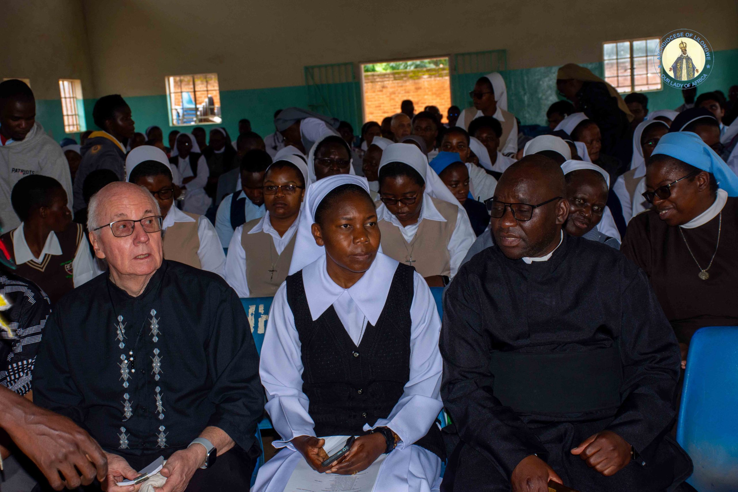 Consecrated men and women from different congregations participate in spiritual reflections during the Day for the Consecrated