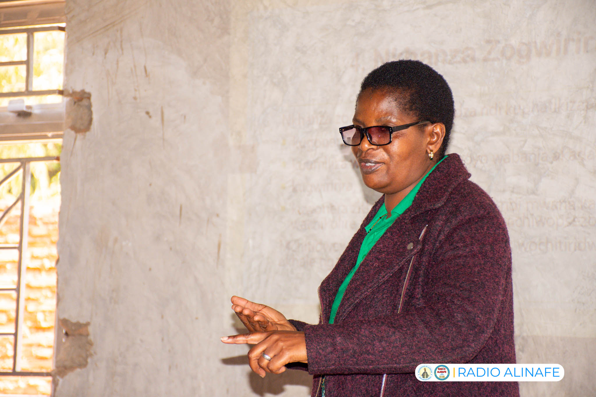 Mrs. Chrissy Mithi facilitates a session on Child and Vulnerable Adults Protection and Safeguarding